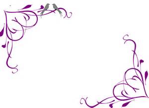 Purple Picture Frames: Line Clip Art Borders and Frames, purple ...