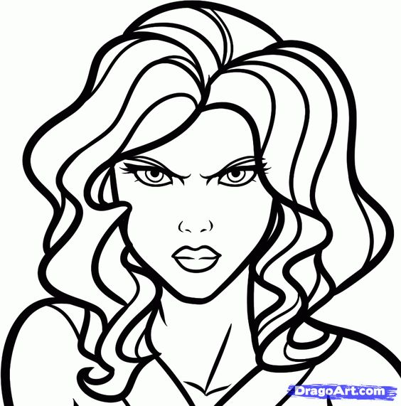 Scarlett johansson, Scarlett o'hara and How to draw