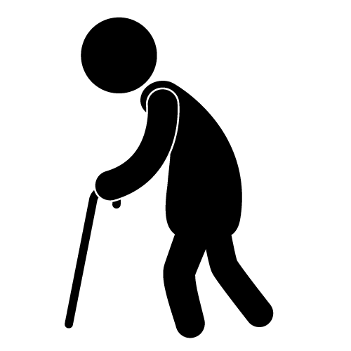 Elderly people clipart