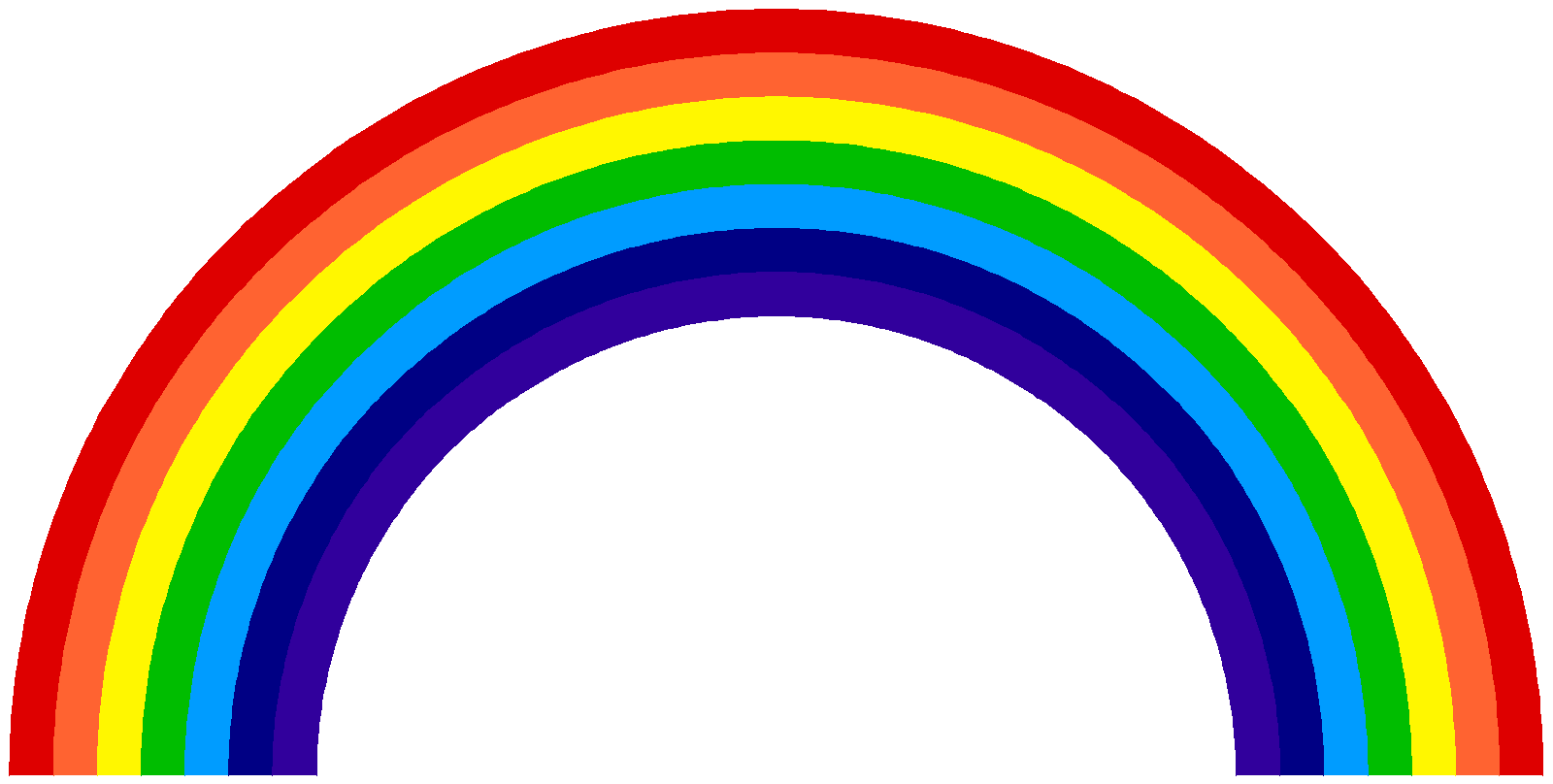 Rainbow Vector - ClipArt Best