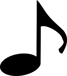 Quarter note clipart