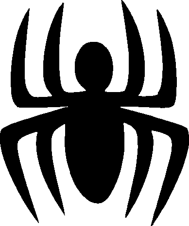 SPIDERMAN SPIDER STENCIL