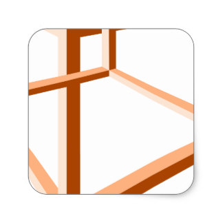 3d Illusion Stickers | Zazzle
