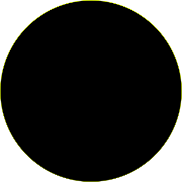 Double Circle Clipart Black And White