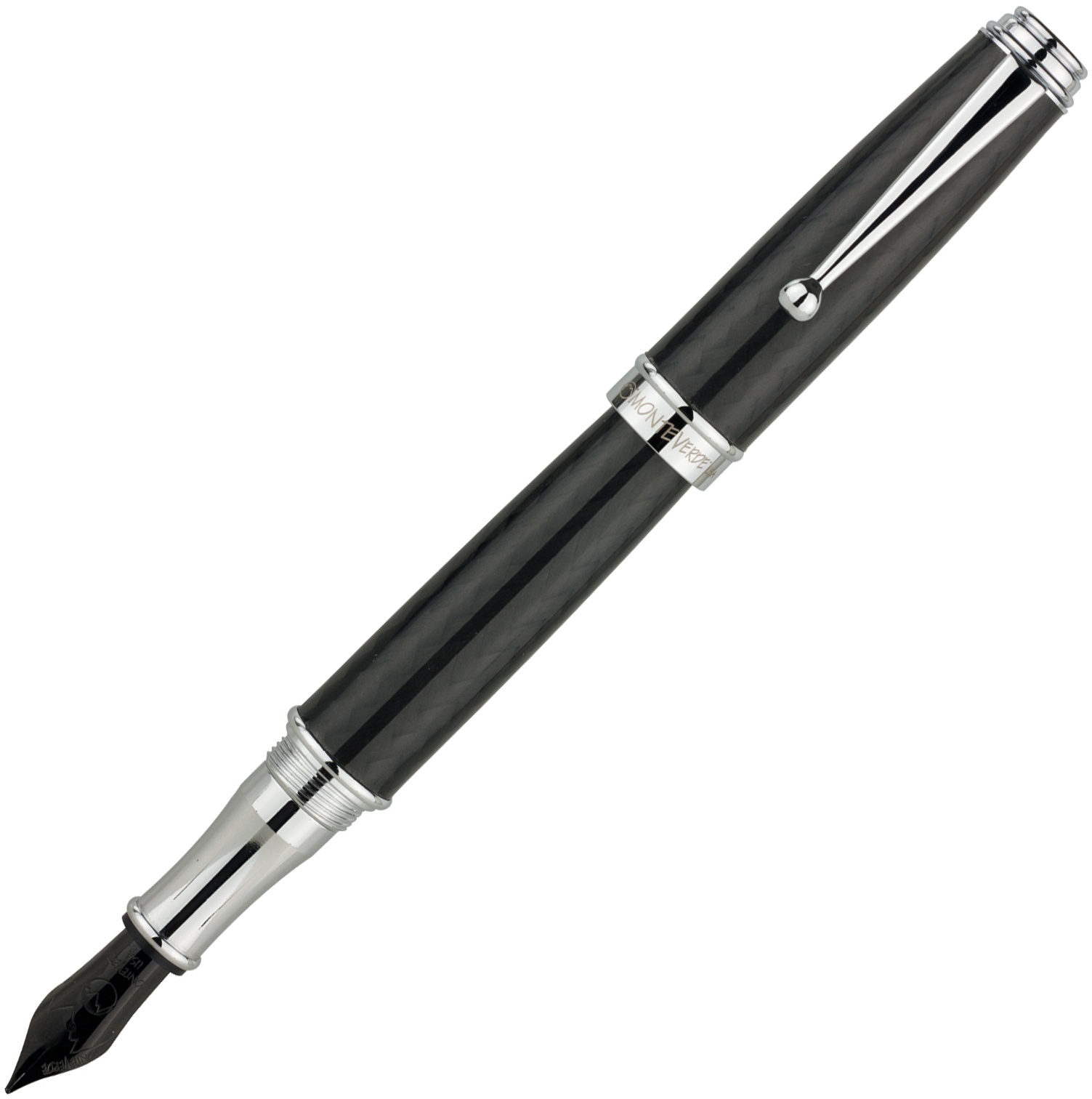 Monteverde Invincia Deluxe Fountain Pen, Chrome - Buy Monteverde ...