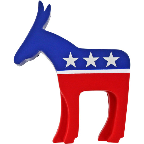 Democratic Donkey Stress Ball | Imprinted Stress Balls | 1.30 Ea.