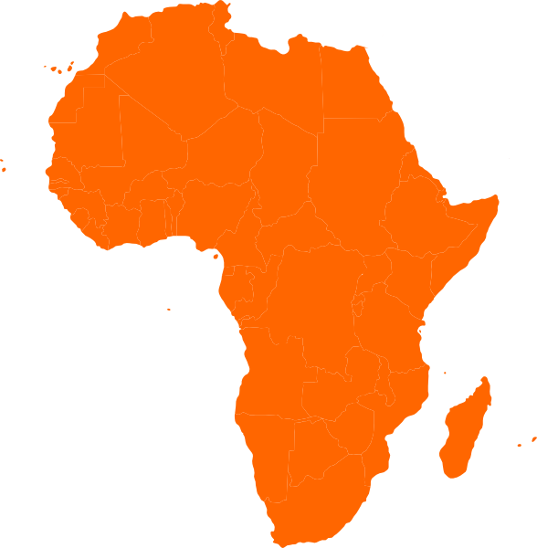 African Continent clip art - vector clip art online, royalty free ...