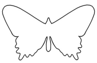 Butterfly Drawing Template