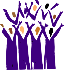 Gospel Choir clip art - vector clip art online, royalty free ...