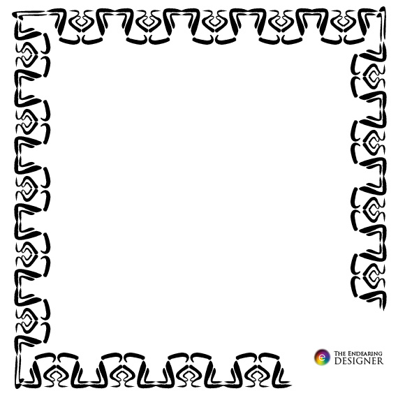 Fancy Text Art Borders • The Endearing Designer • Tips, Tricks ...