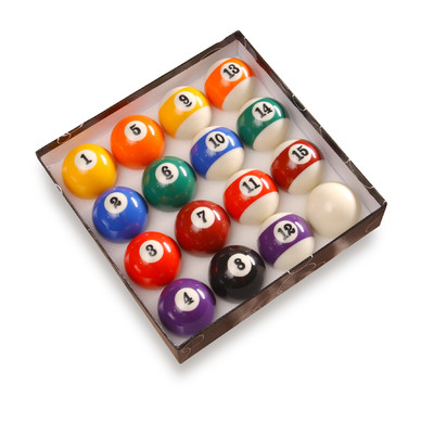 The Level Best Deluxe Pool Ball Set | Wayfair