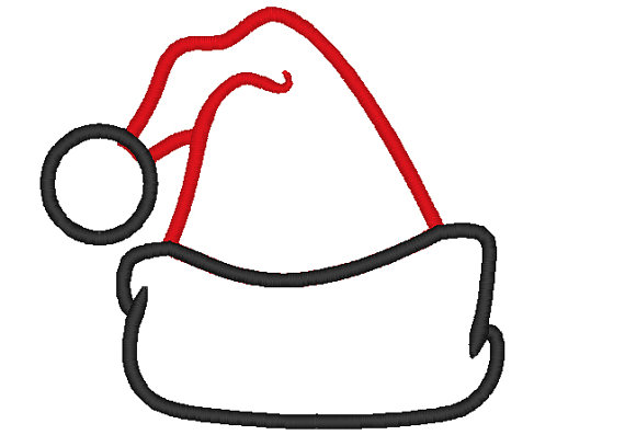 Best Photos of Santa Hat Template Pattern - Santa Hat Template ...