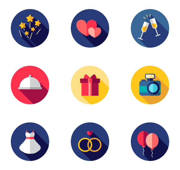 Wedding Icons - 1,328 free vector icons