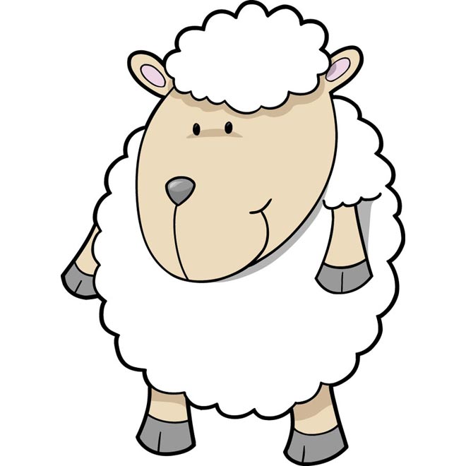 Cute Sheep Drawings - ClipArt Best