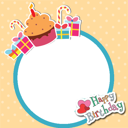 Happy Birthday Frames Images, HD Wallpapers, Photos | Bday Cake Images