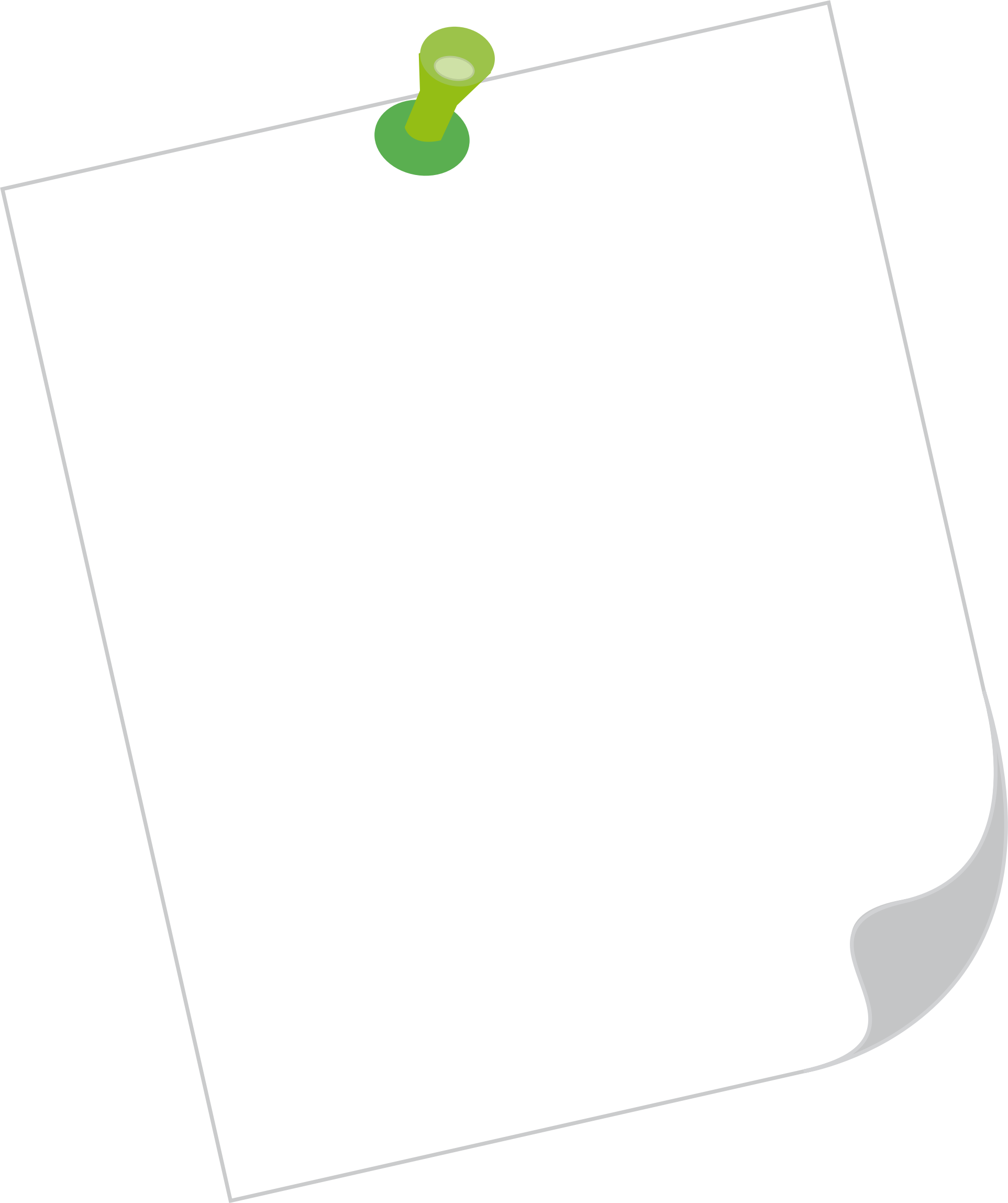Clipart - paper notes 3