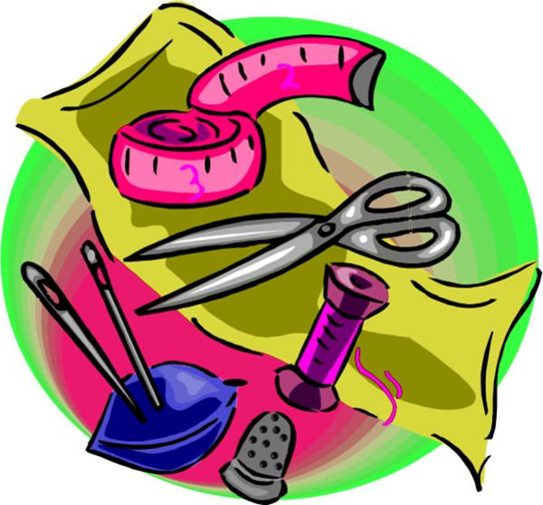 Sewing clip art images
