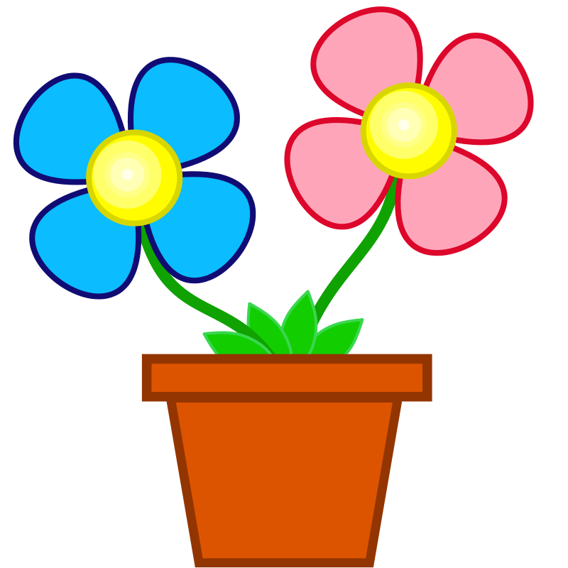 43+ Four Petal Flower Clip Art