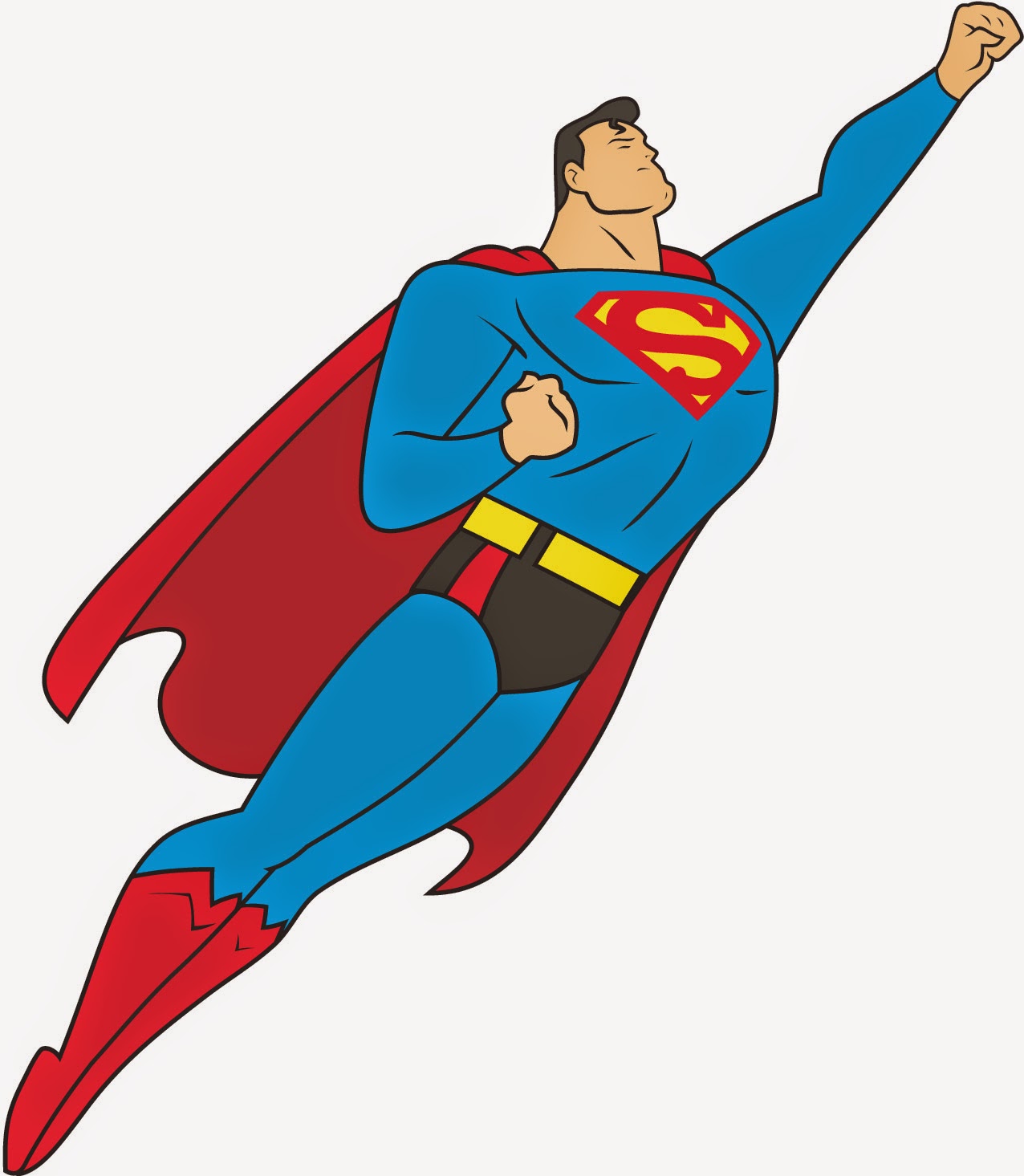 Superman Cape Clip Art - ClipArt Best