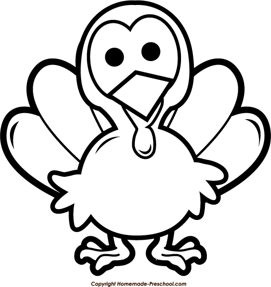 Turkey Face Clipart