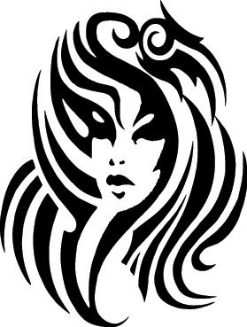 Pinup Girls EPS Vector Sign Clipart Volume 2 Software Digital ...