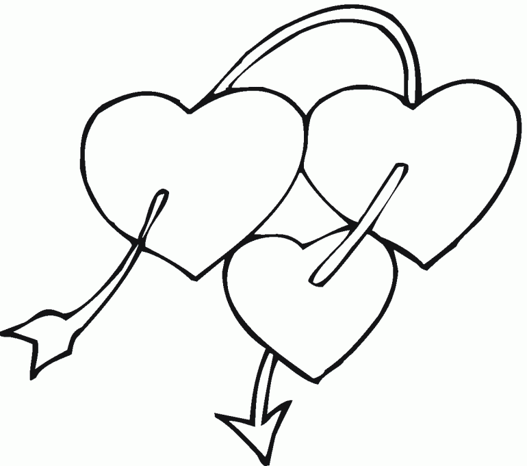 Broken Heart Coloring Pages - AZ Coloring Pages