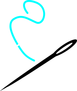 Clipart needle and thread