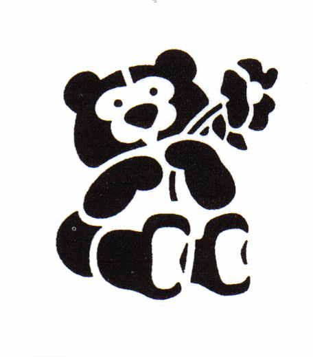 Flower silhouette, Bears and Flower