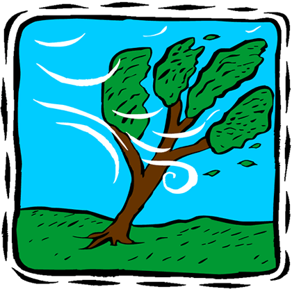 Windy weather clipart free - ClipartFox