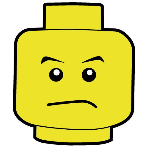 Art, Lego and Lego head