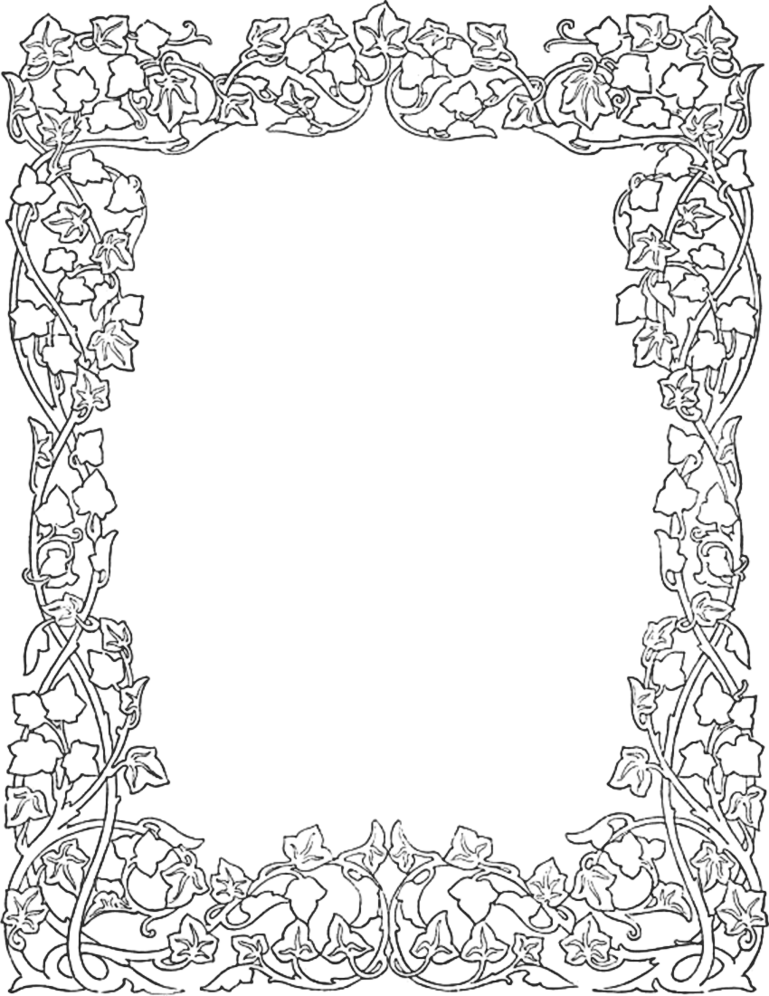 Ivy Border Clipart