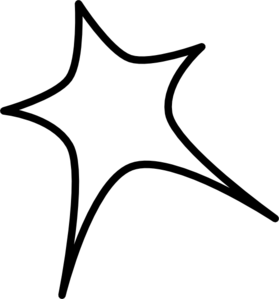 Black star clipart transparent png