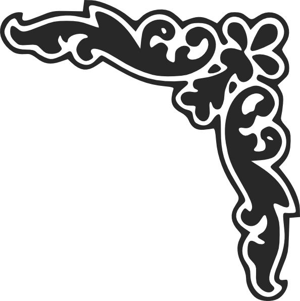 Fancy Corner Clipart