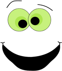 Ghost eyes clipart
