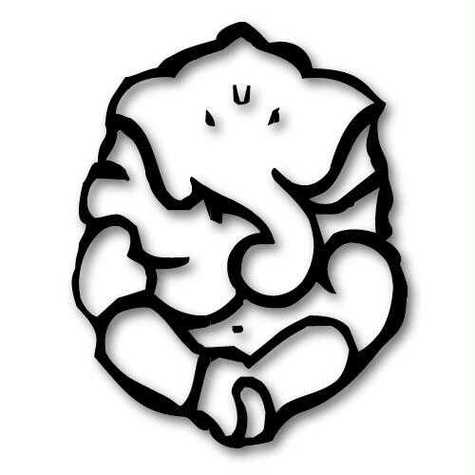 Lord Ganesh Sketch Clipart - Free to use Clip Art Resource