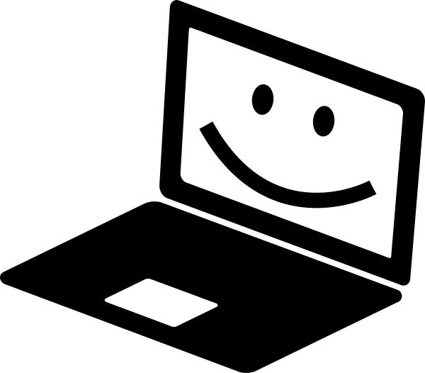 Free Laptop Clipart, 1 page of Public Domain Clip Art