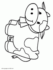 Preschool coloring pages - Animals
