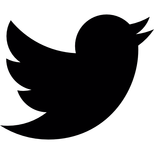 Twitter Logo Silhouette - Free social icons