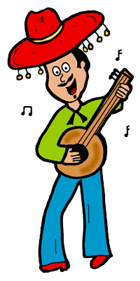 Mexican people clipart animation