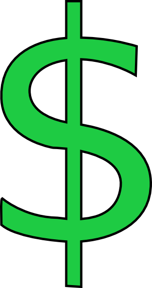 One Dollar Clip Art