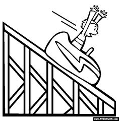 Clip art roller coaster car