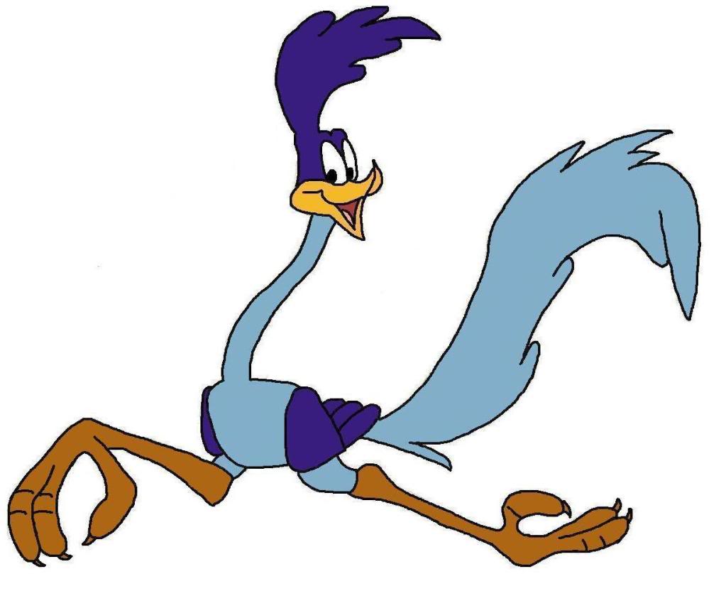 Warner brothers roadrunner clipart