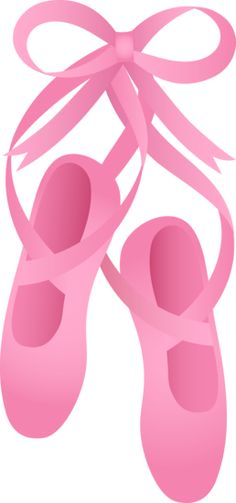 Free ballet slipper clipart