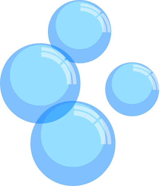 Blue Bubbles - ClipArt Best