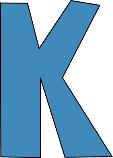 Large letter a clipart