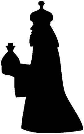 Free Nativity Clipart Silhouette - Free Clipart Images