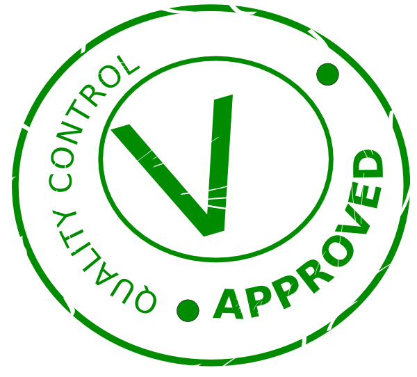 Quality Control: Approved Clip Art - vector clip art ...