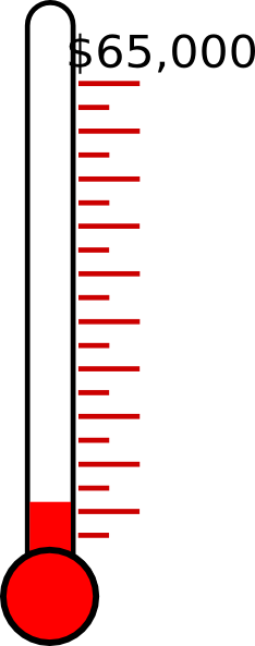 Fundraising Thermometer Template | out-of-darkness