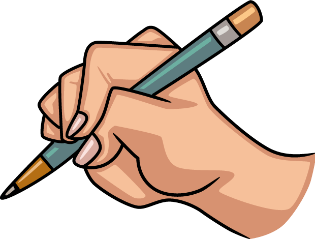 Handwriting animation clipart