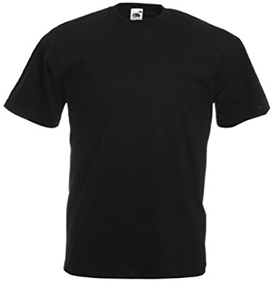 Blank T-Shirt - Plain Black Tee: Amazon.co.uk: Clothing